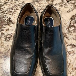 Merona boys black dress shoes
